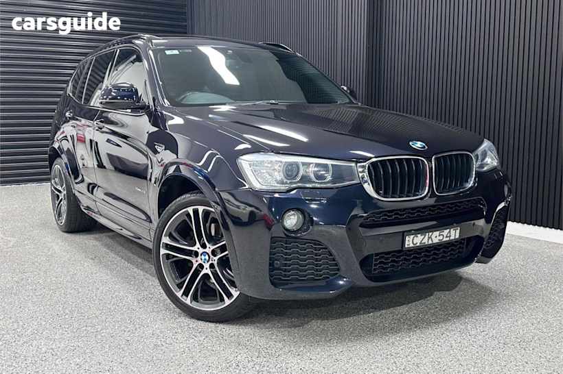 Black 2015 BMW X3 Wagon Xdrive 20I