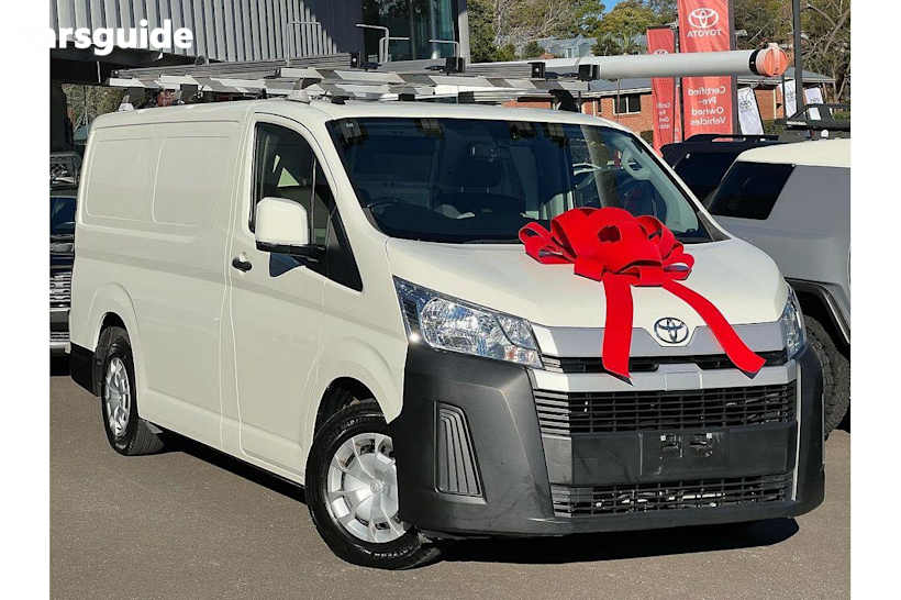 White 2021 Toyota Hiace Commercial R