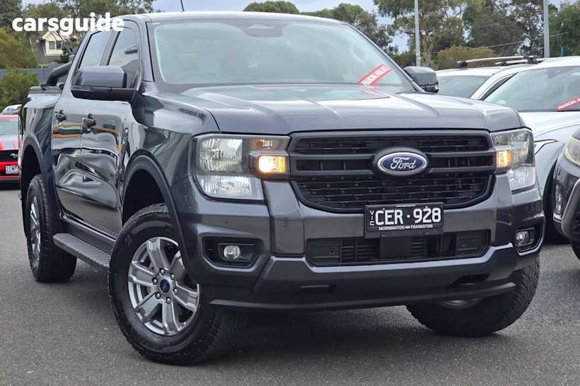 Grey 2022 Ford Ranger Double Cab Pick Up Xls 2.0 (4X4)