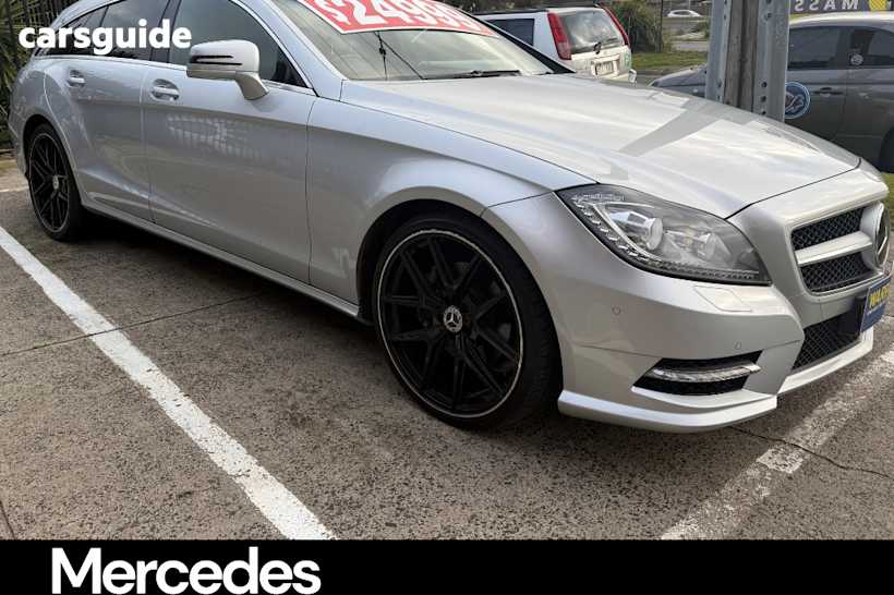 Silver 2013 Mercedes-Benz CLS250 Wagon Cdi Be Shooting Brake