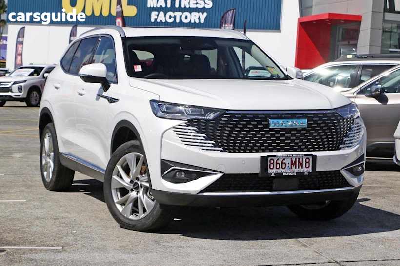 White 2024 GWM Haval H6 Wagon Ultra Hybrid