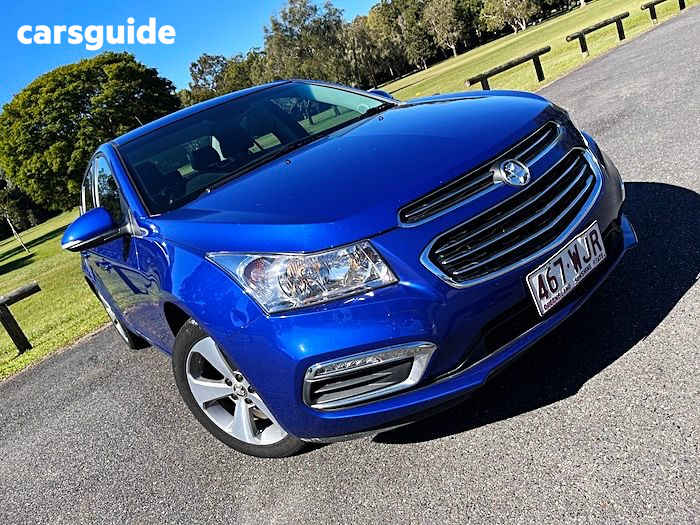 Blue 2016 Holden Cruze Sedan Z-Series