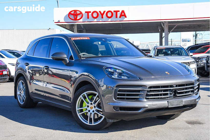 Grey 2019 Porsche Cayenne Wagon E-Hybrid