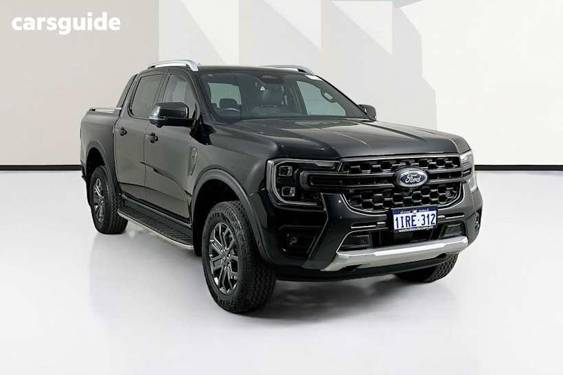 Black 2022 Ford Ranger Double Cab Pick Up Wildtrak 3.0 (4X4)