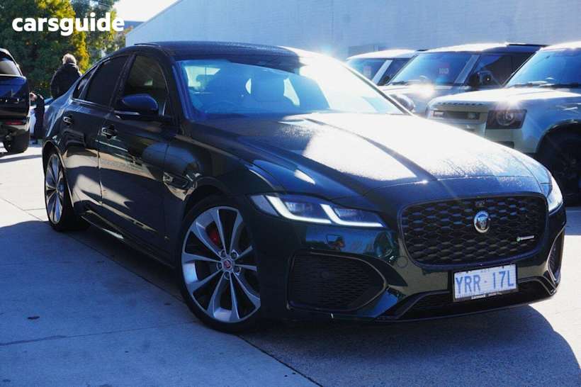 Green 2021 Jaguar XF Saloon P300 R-Dynamic HSE