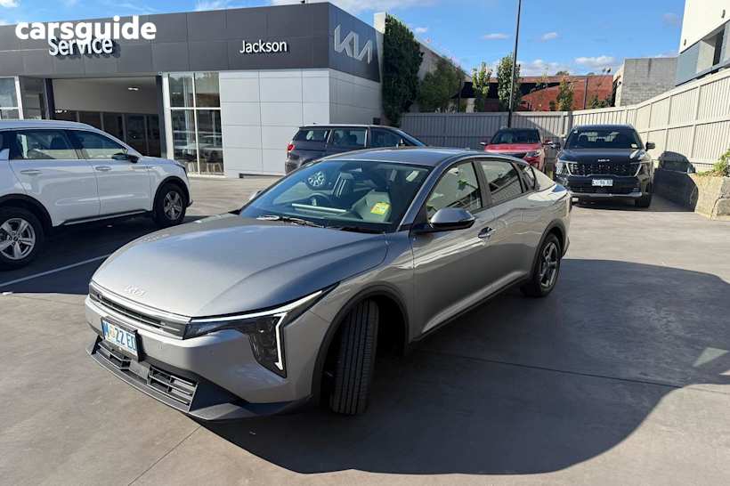 Grey 2024 Kia K4 Sedan S