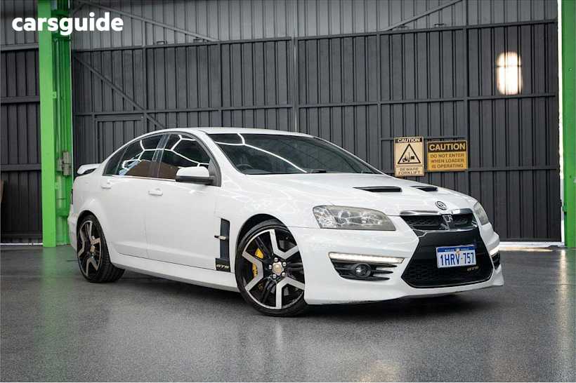 White 2012 HSV GTS Sedan R