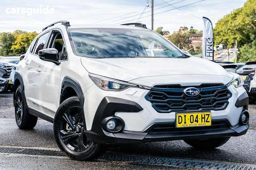 White 2023 Subaru Crosstrek Wagon Awd 2.0L