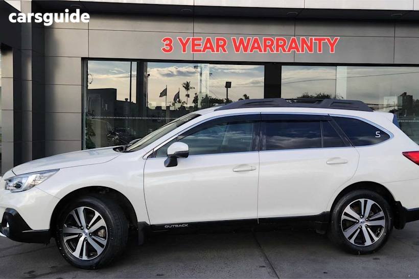 White 2019 Subaru Outback Wagon 2.5I AWD