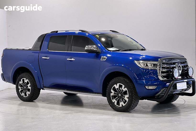 Blue 2021 GWM UTE Dual Cab Utility Cannon-X (4X4)