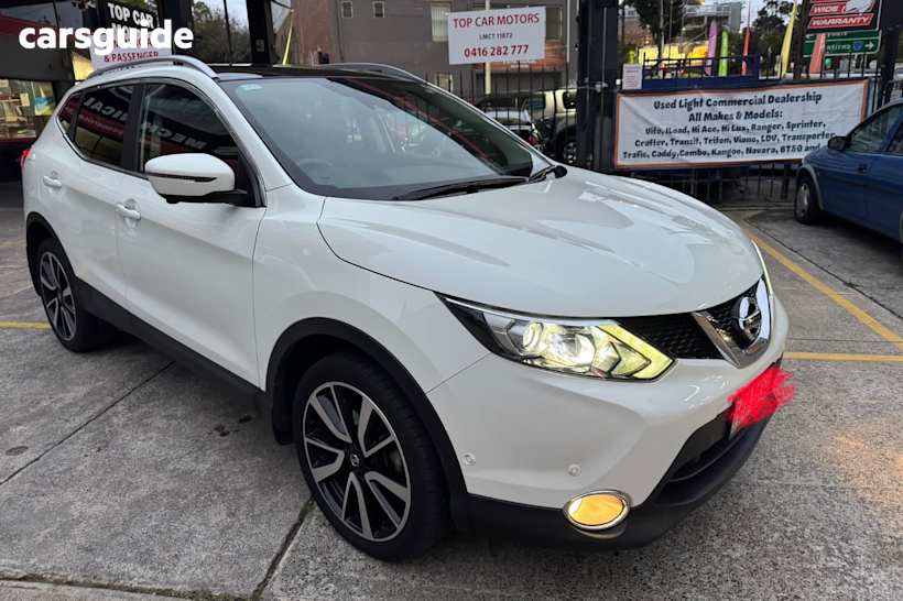 White 2016 Nissan Qashqai Wagon Ti (4X2)