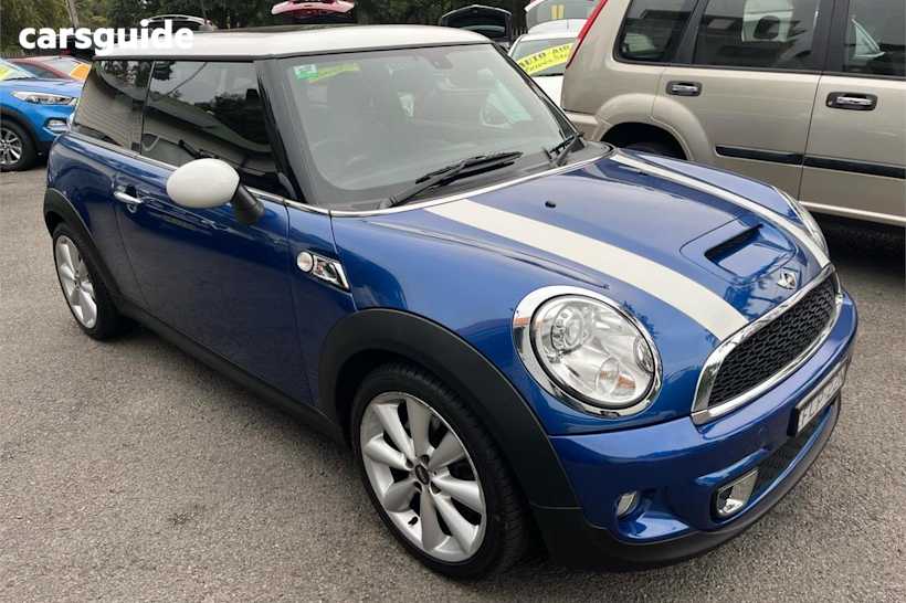 Blue 2011 Mini Cooper Hatchback S