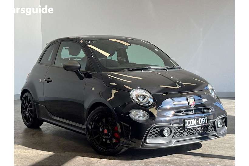 Black 2023 Abarth 695 Hatchback Competizione