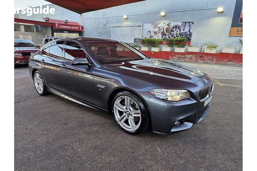 Grey 2016 BMW 520D Sedan Luxury Line