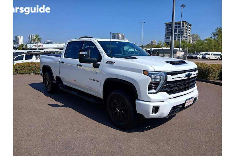 White 2024 Chevrolet Silverado HD Ute Tray LTZ PREMIUM W/TECH PACK 4X4