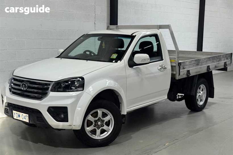 White 2020 Great Wall Steed Cab Chassis (4X4)