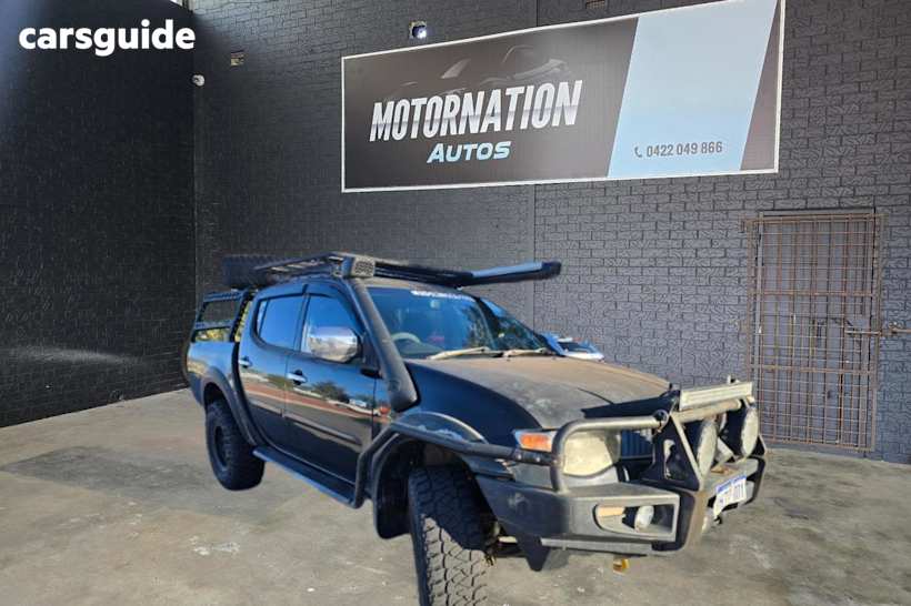 Black 2007 Mitsubishi Triton Ute Tray