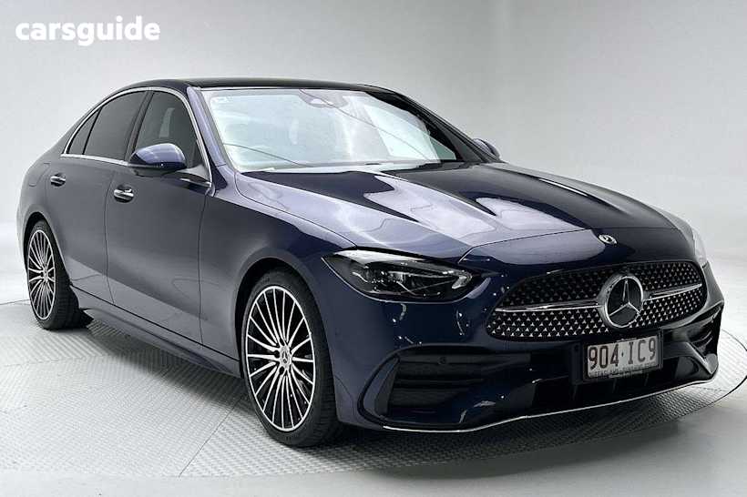 Blue 2023 Mercedes-Benz C-CLASS Sedan C200 R
