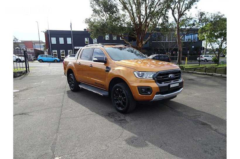Orange 2020 Ford Ranger Double Cab Pick Up Wildtrak 2.0 (4X4)