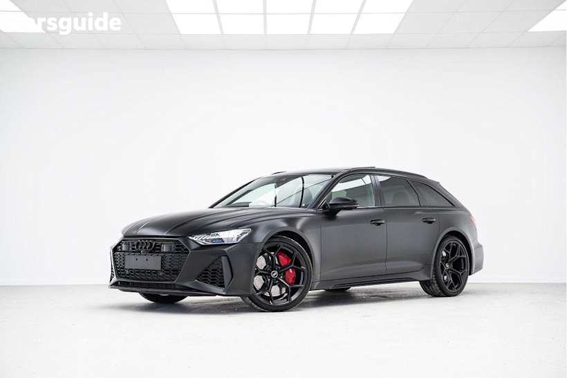 Black 2024 Audi RS 6 Wagon PERFORMANCE 4WD