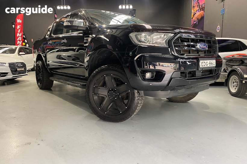 Black 2019 Ford Ranger Double Cab Pick Up Xlt 2.0 (4X4)