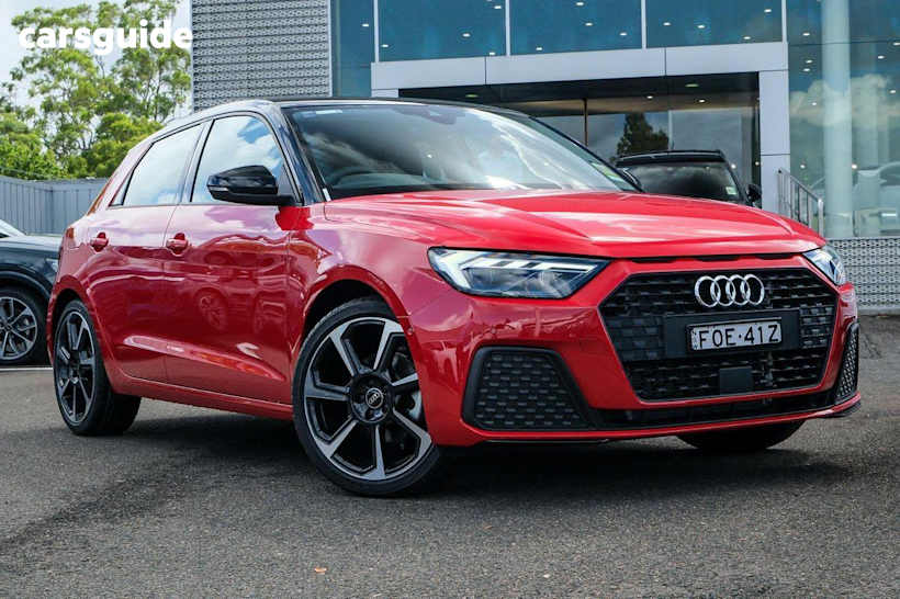 Red 2025 Audi A1 Sportback 35 Tfsi