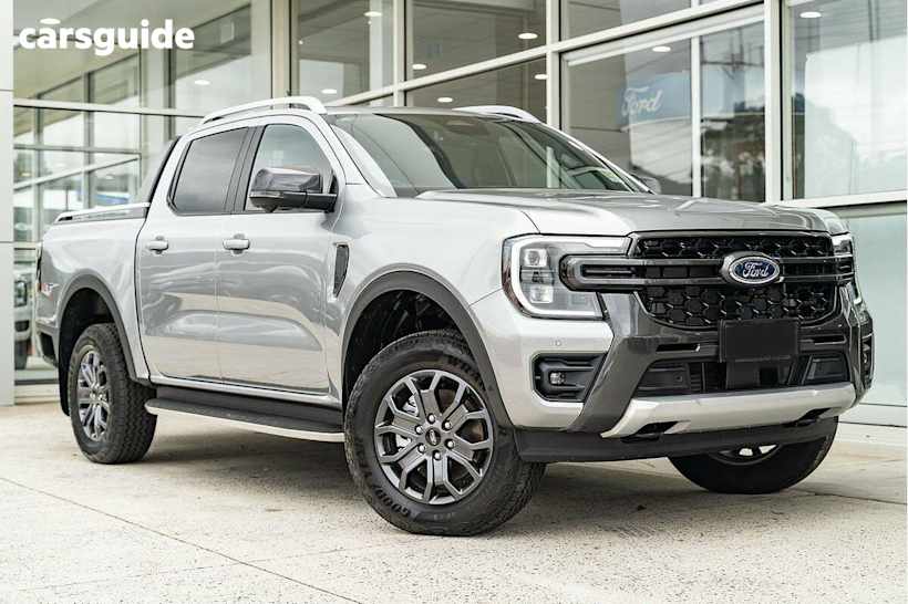 Silver 2024 Ford Ranger Double Cab Pick Up Wildtrak 2.0 (4X4)