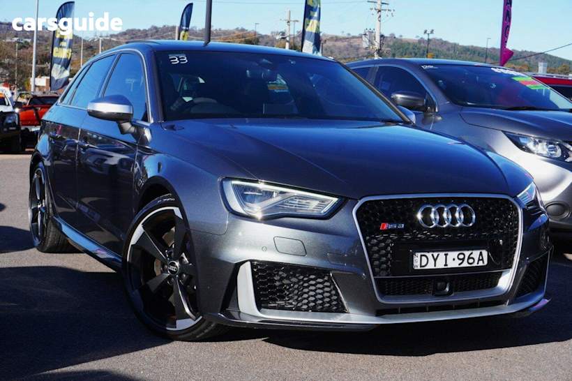 Grey 2016 Audi RS3 Hatchback Sportback Quattro