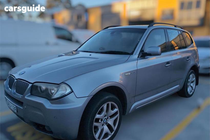 Grey 2008 BMW X3 Wagon 3.0D