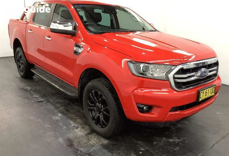 Red 2020 Ford Ranger Double Cab Pick Up XLT 3.2 HI-Rider (4X2)