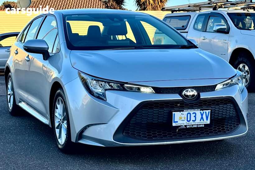 Silver 2021 Toyota Corolla Sedan Ascent Sport