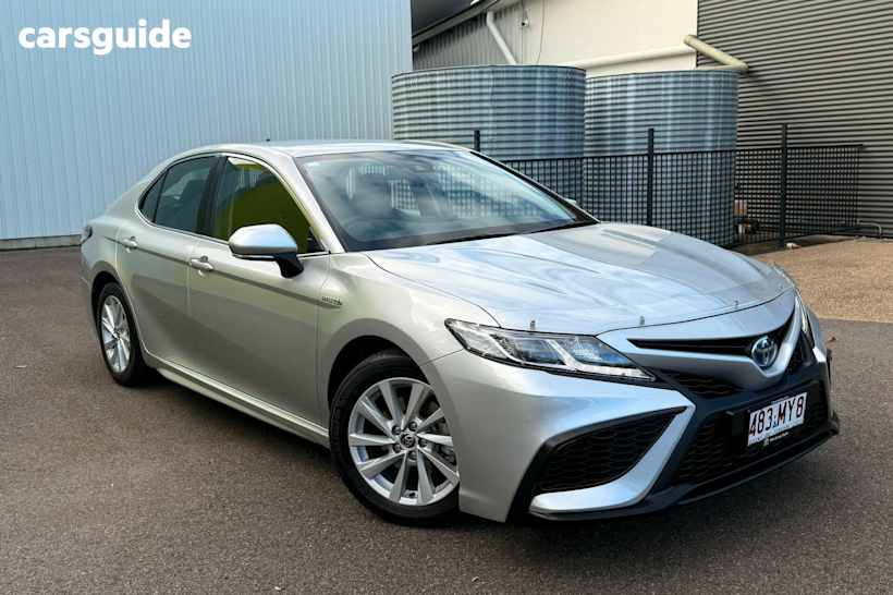 Silver 2023 Toyota Camry Sedan Ascent Sport Hybrid