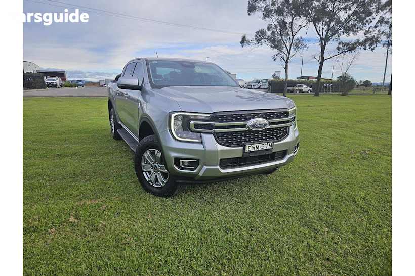 Silver 2022 Ford Ranger Double Cab Pick Up Xlt 3.0 (4X4)