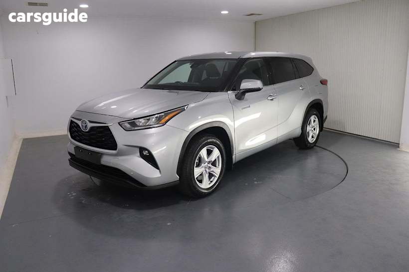 Silver 2022 Toyota Kluger Wagon GX Hybrid AWD