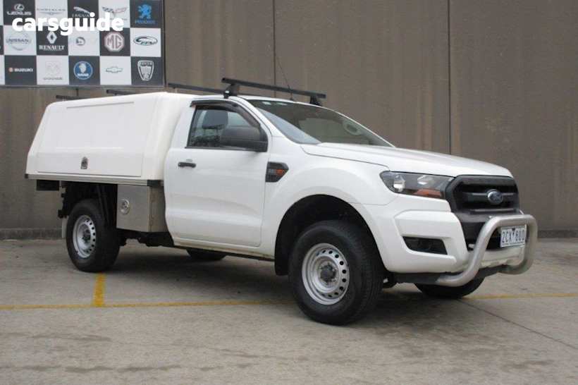 White 2017 Ford Ranger Cab Chassis Xl 2.2 Hi-Rider (4X2)