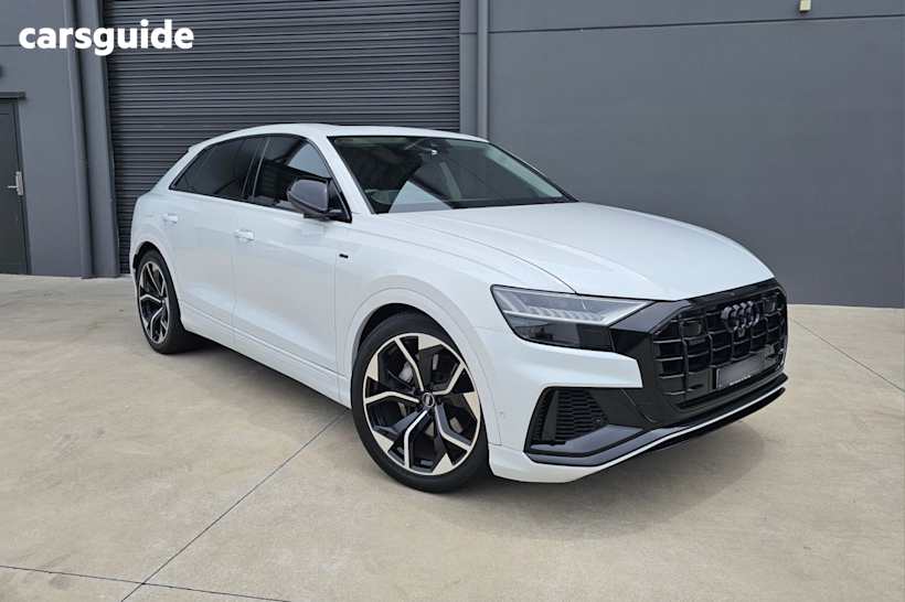 White 2019 Audi Q8 Wagon 55 Tfsi Quattro (Hybrid)
