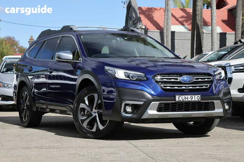 Blue 2022 Subaru Outback Wagon AWD Touring