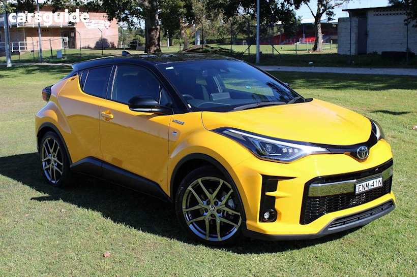 Yellow 2021 Toyota C-HR Wagon GR-S (2WD) Hybrid