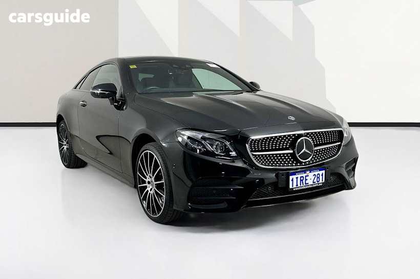 Black 2018 Mercedes-Benz E300 Coupe
