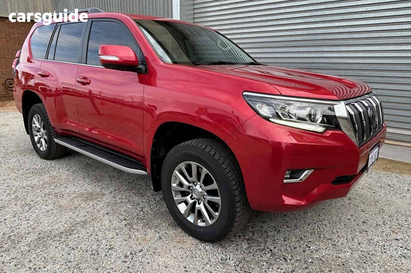 Red 2019 Toyota Landcruiser Prado Wagon Vx (4X4)