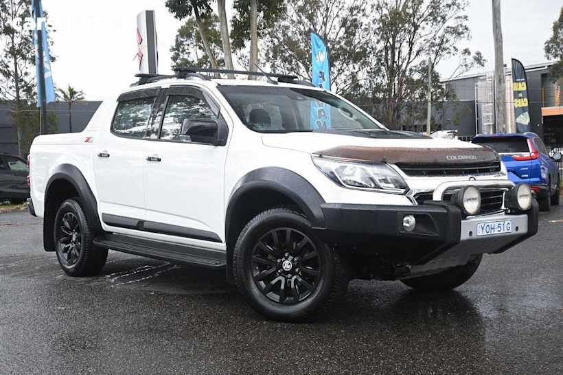 White 2017 Holden Colorado Ute Tray Z71 4X4