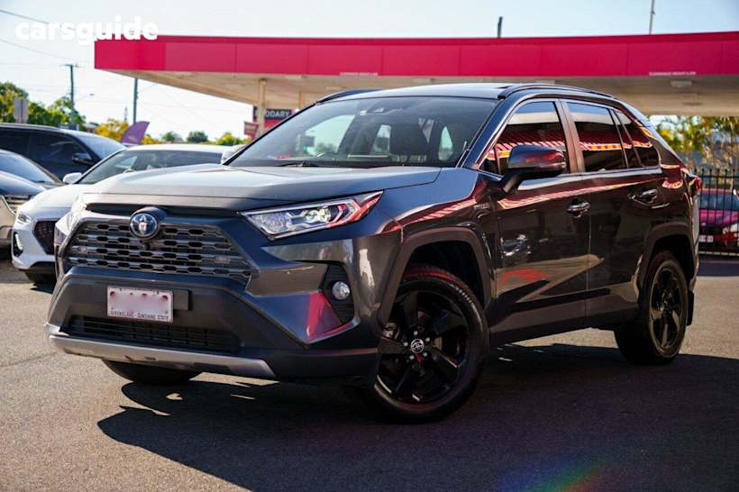 Grey 2021 Toyota RAV4 Wagon Cruiser (2WD) Hybrid