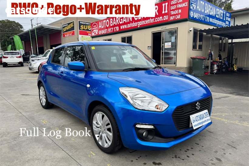 Blue 2018 Suzuki Swift Hatchback GL Navigator (safety)