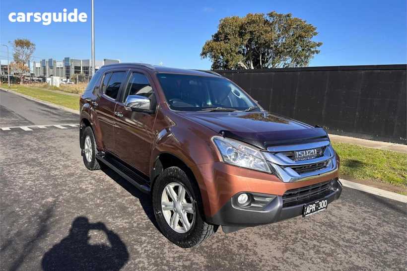 Brown 2016 Isuzu MU-X Wagon LS-T (4X4)