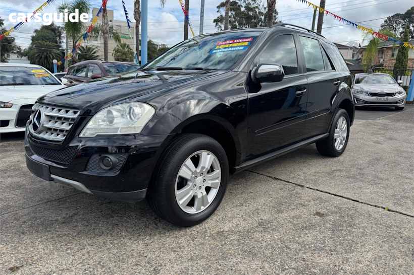Black 2008 Mercedes-Benz ML280 Wagon CDI (4X4)