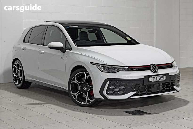 White 2024 Volkswagen Golf Hatchback GTI