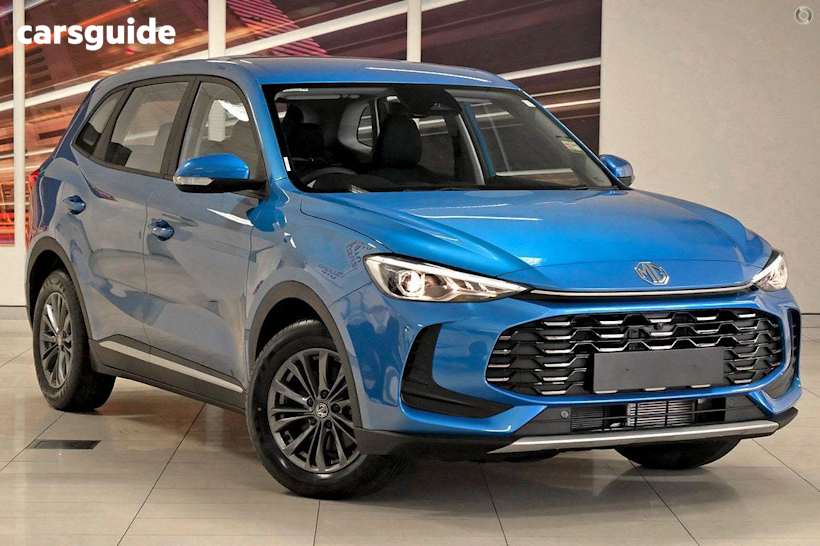 Blue 2025 MG ZS SUV EXCITE F