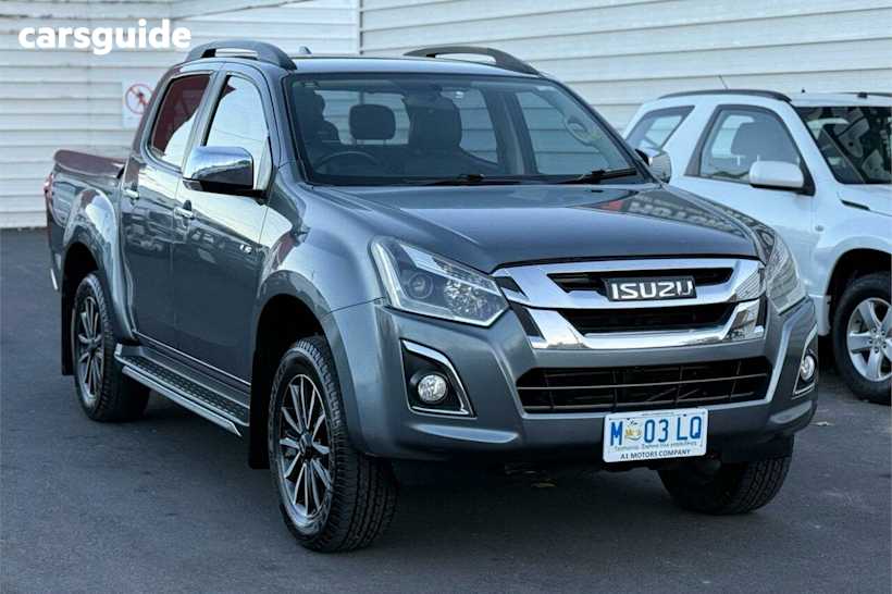 Grey 2020 Isuzu D-MAX Crew Cab Utility Ls-T High-Ride (4X2)