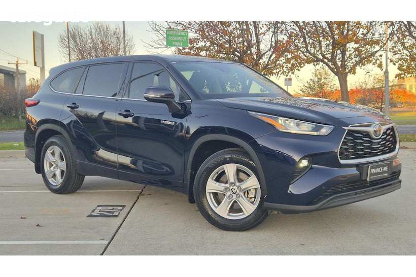 Blue 2021 Toyota Kluger Wagon GX Hybrid AWD