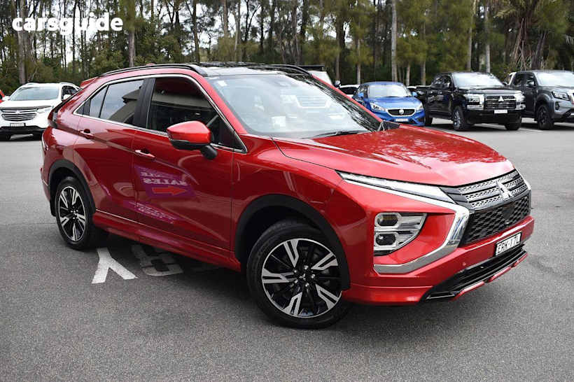 Red 2021 Mitsubishi Eclipse Cross Wagon Exceed (awd)